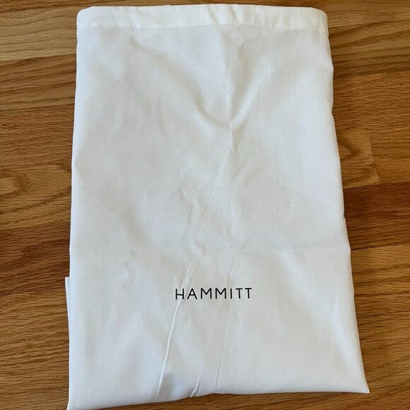 HAMMITT Montana Backpack Laptop XL Biscotti Tan Gunmetal Orig $925 RARE COLOR! - Picture 8 of 9